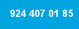 924 407 01 85 924 407 01 85